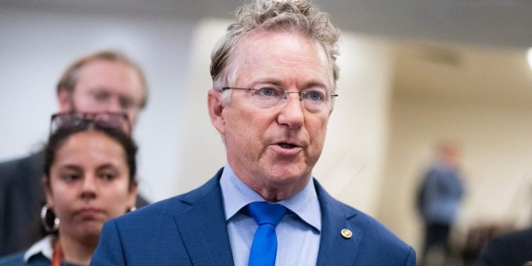 Rand Paul blames rival Republican senator for Trump Venezuela interventions